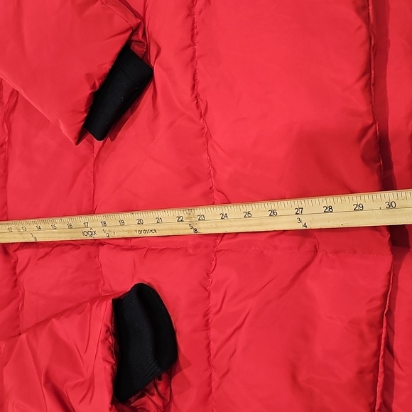 Orolay Down Jacket Red Puffer Size 3X Zipper Hoodie - Picture 11 of 12